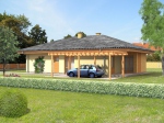 Projekty domov bungalov 15