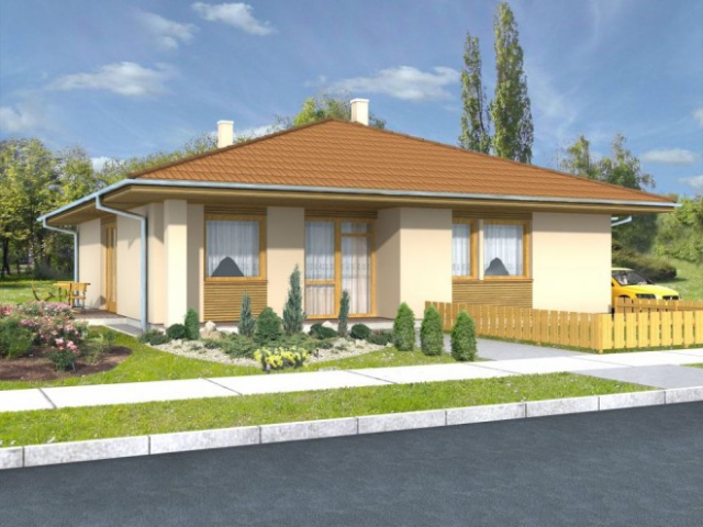 Projekty domov bungalov 11